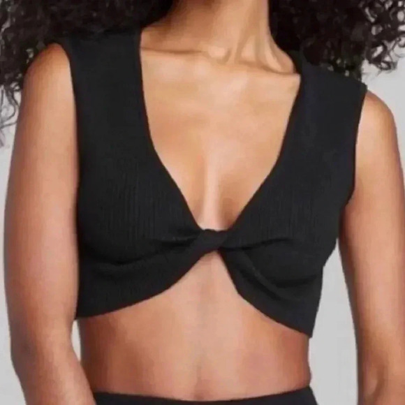 Wild Fable Reversible Twist Front Crop Top - Picture 1 of 6